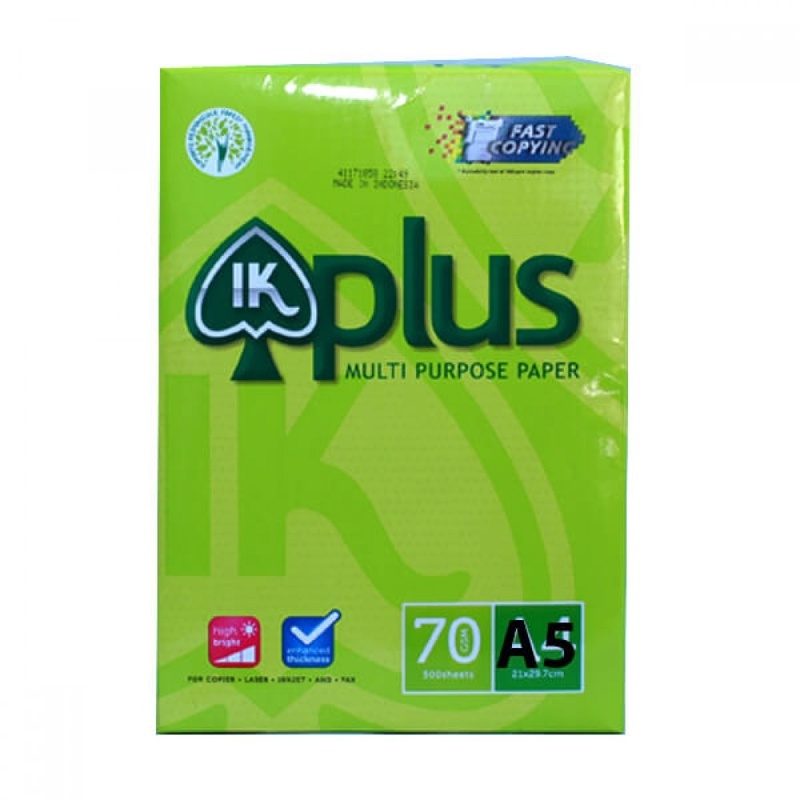 Giấy A4 IK Plus 70gsm là loại giấy in